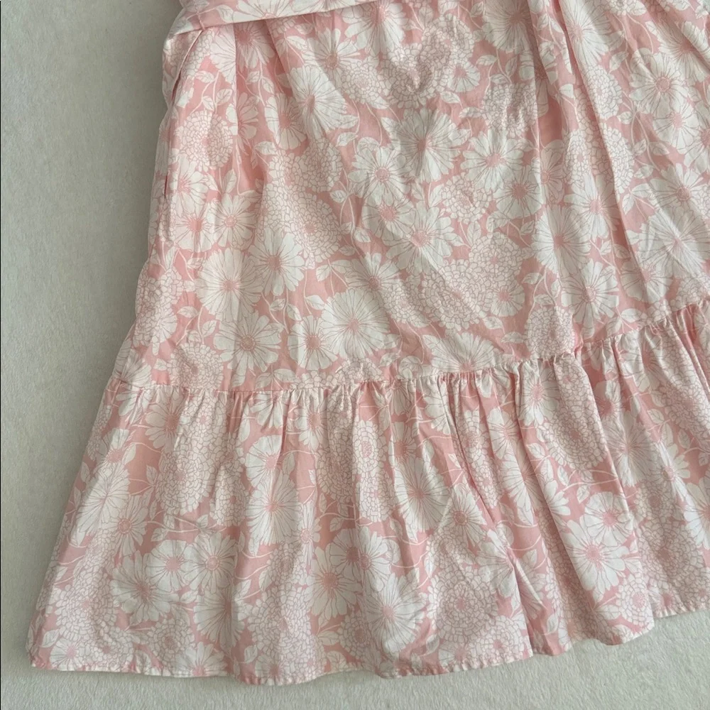 {NWT} Lisa Marie Fernandez x Target | Ruffle Off The Shoulder Floral Print Dress - Picture 13 of 16